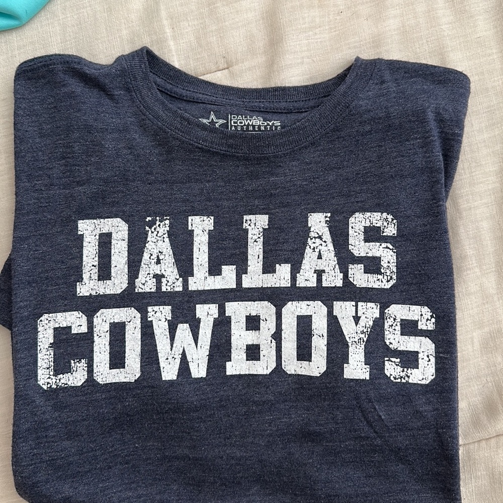 Dallas Cowboys Authentic T-shirt. Never Worn! Women’s cut, relaxed fit.
